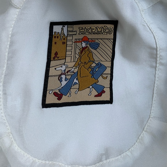 Hermes Calvi Bucket Hat in Cashmere - Picture 9 of 11